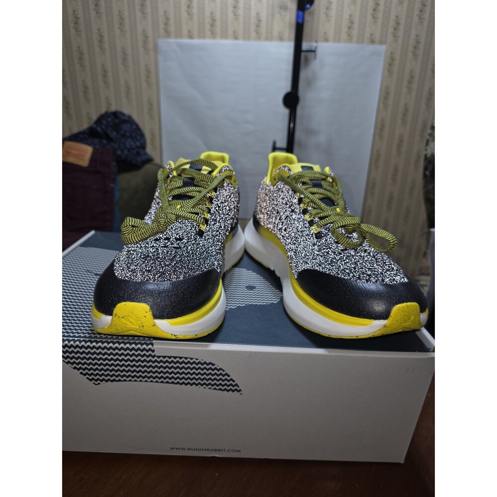 Rabbit Dream Chaser running shoes in Blazing Yellow.  Mens size 13 (EU 47). NIB